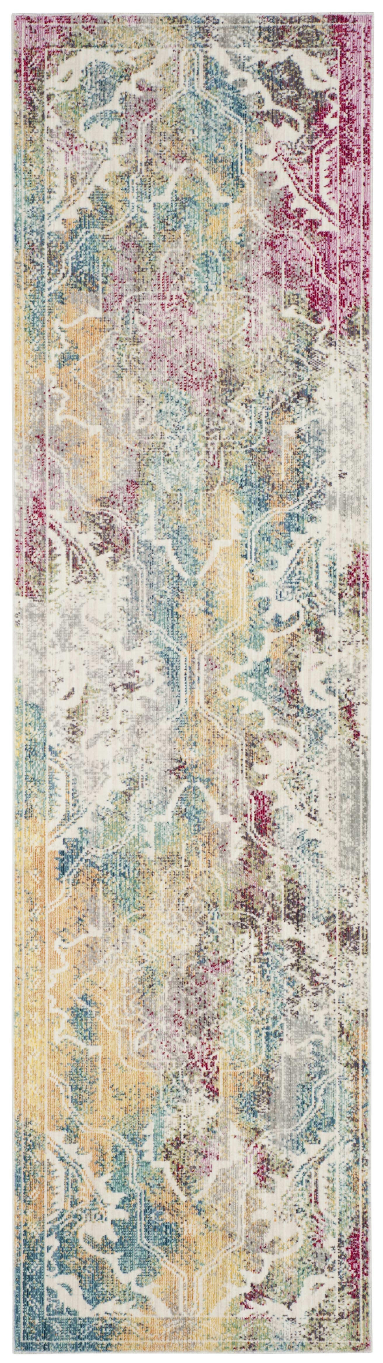 MYSTIQUE - Tapis de salon interieur en multicolore, 69 x 244 cm