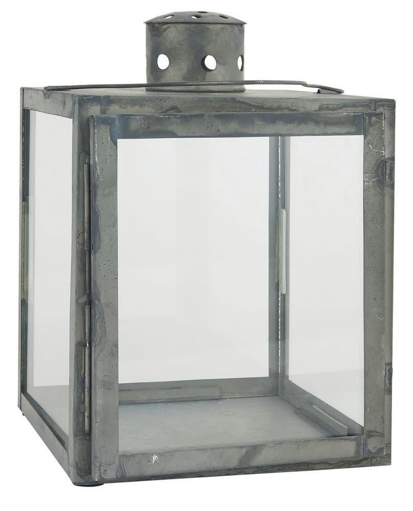 - Lanterne Métal Gris 20X20