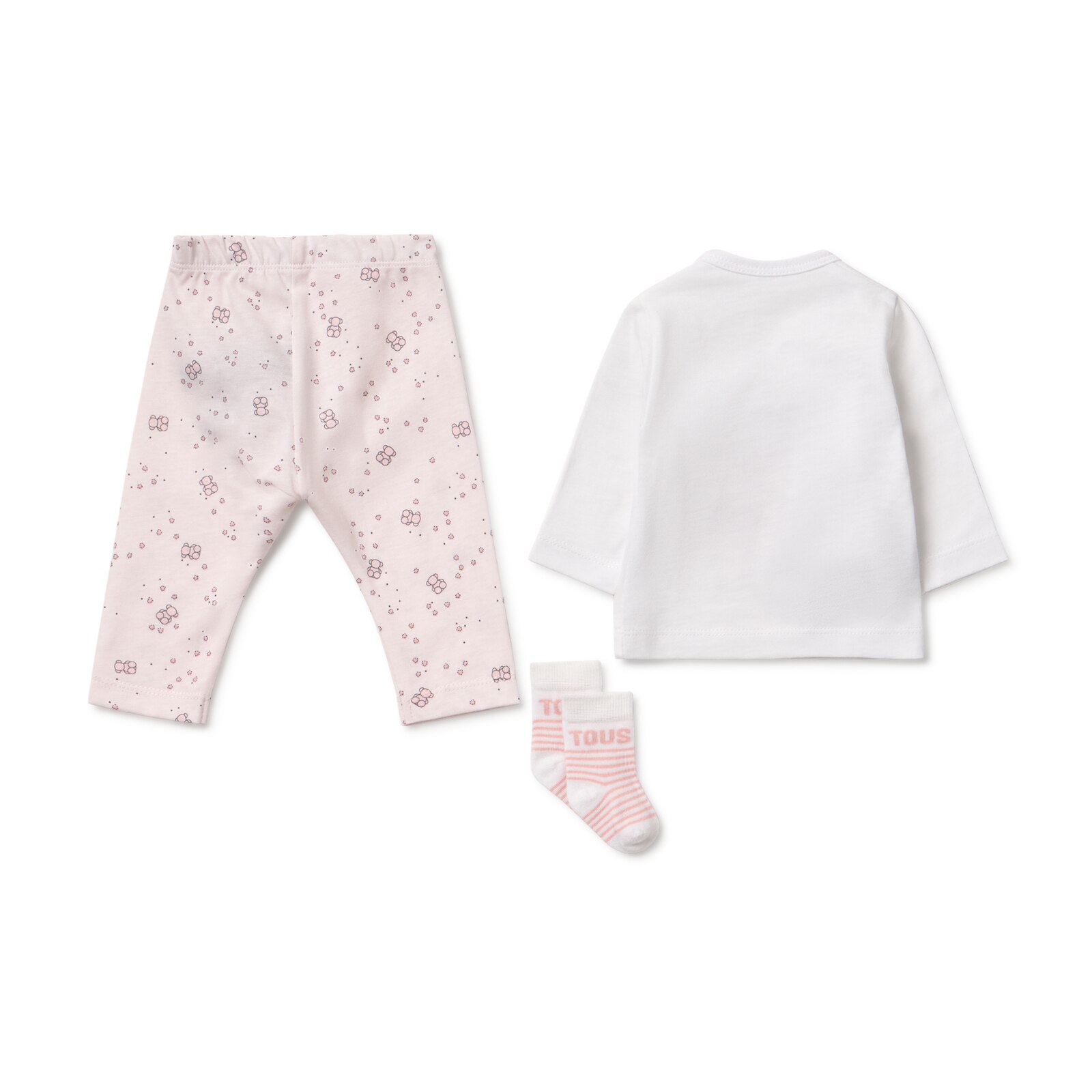 Set de bebé para primera puesta Tender rosa