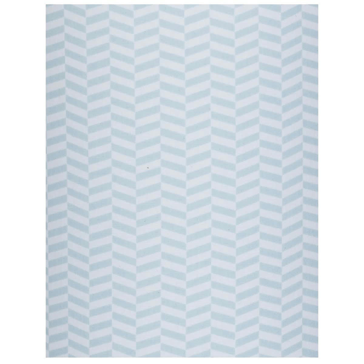 LAZARE - Lampe de chevet avec pied en coton Bleu