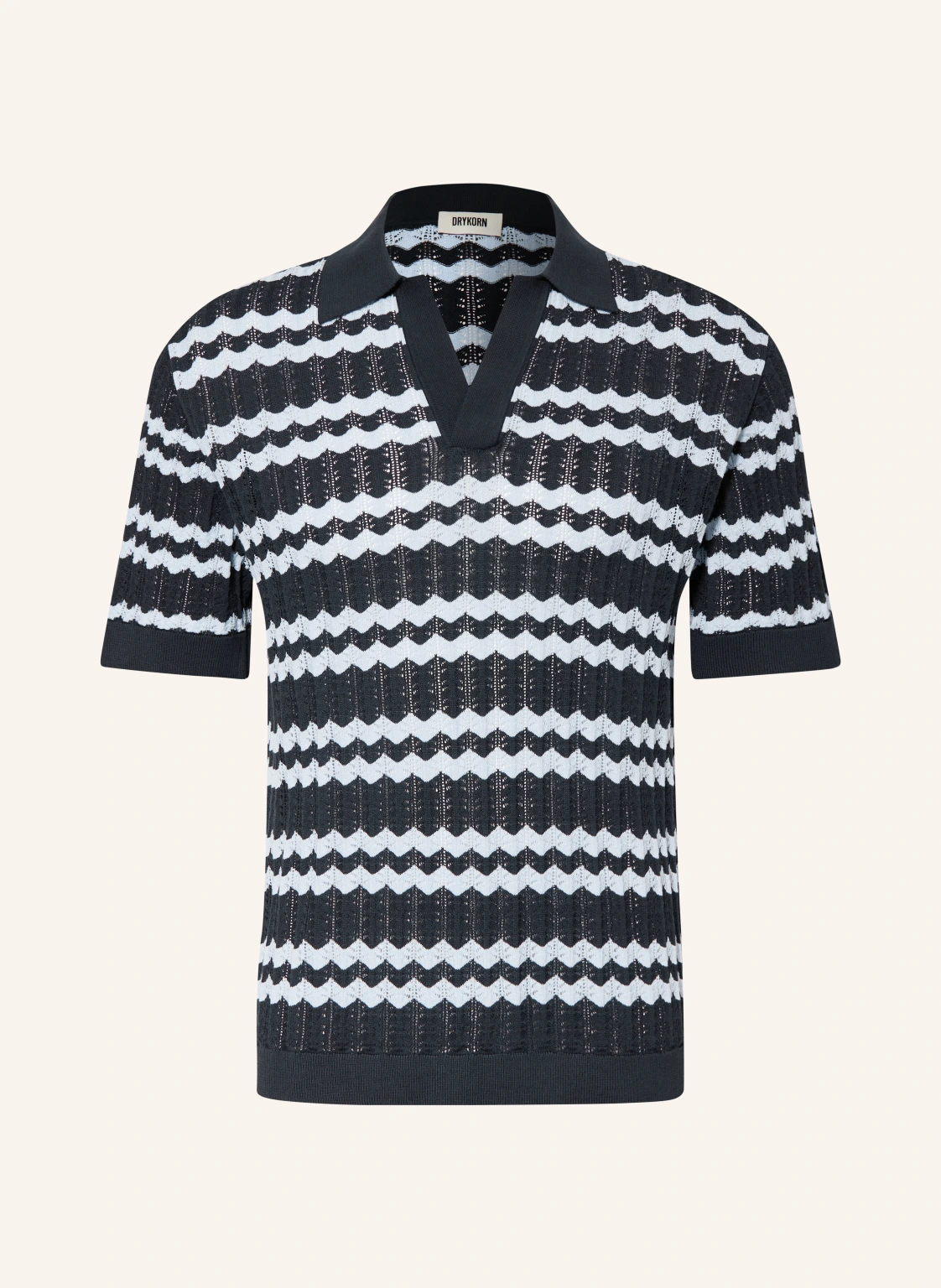DRYKORN Strick-Poloshirt LAURENZZO Regular Fit