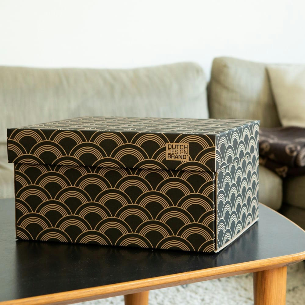 VINYL - Boite de rangement 39,5x32cm