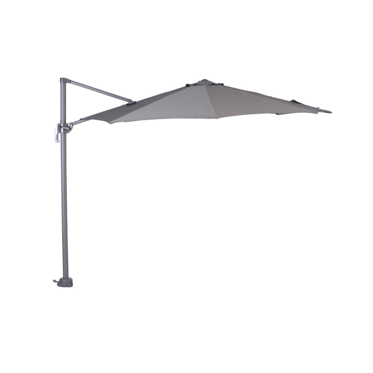 Hawaii parasol S - Ø300 cm - carbon black - donker grijs