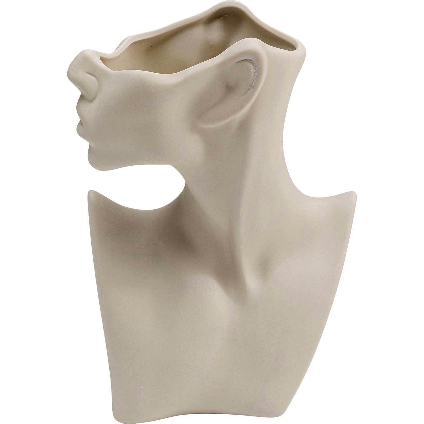 - Vase Body Art blanc 18cm Kare Design