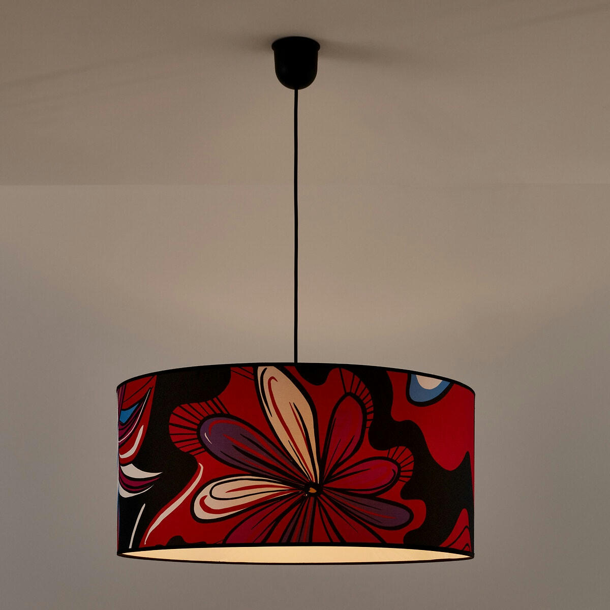 Suspension / Abat-jour, Ø55 cm, coton