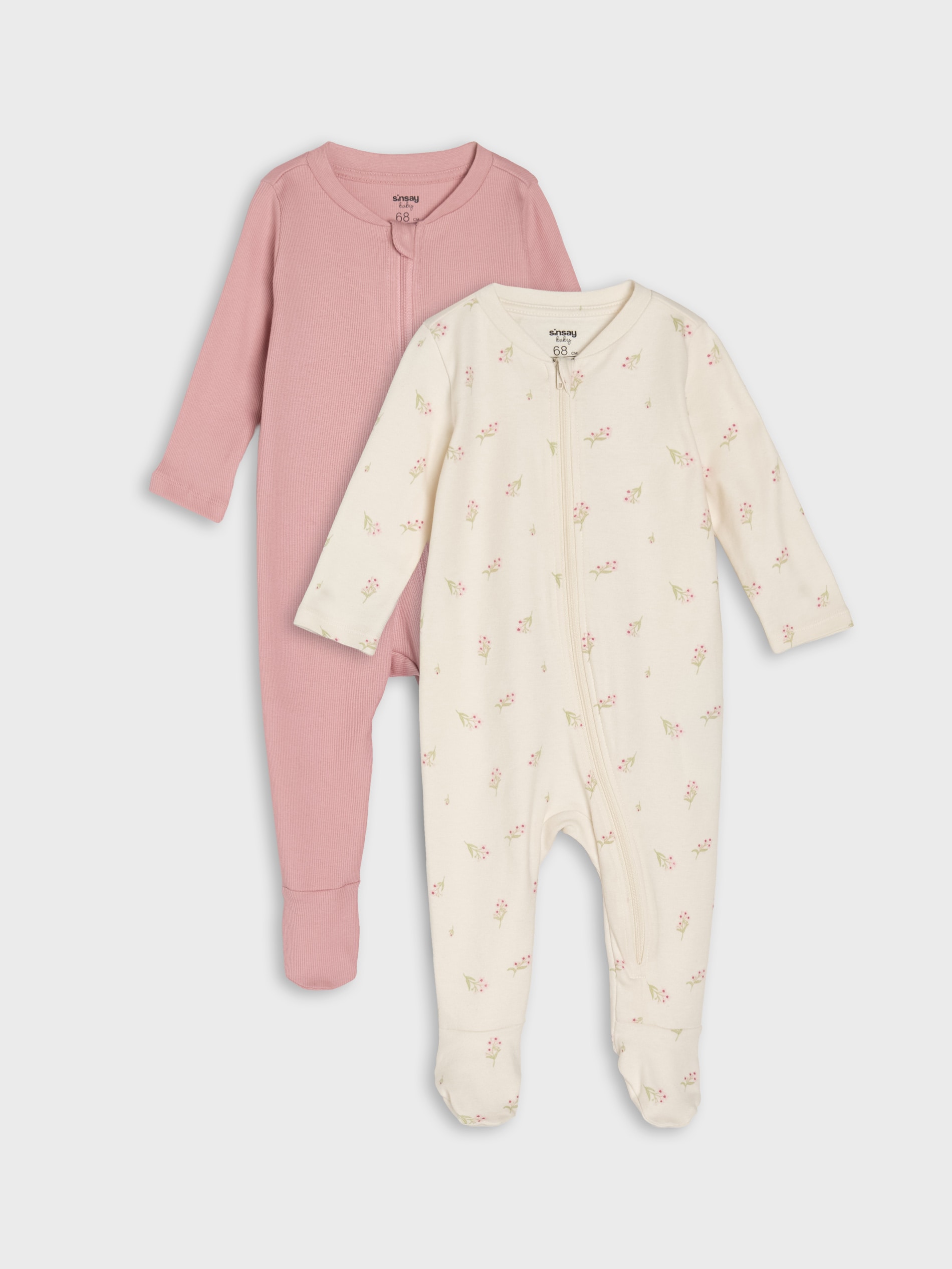 Bawełniane pajacyki 2 pack