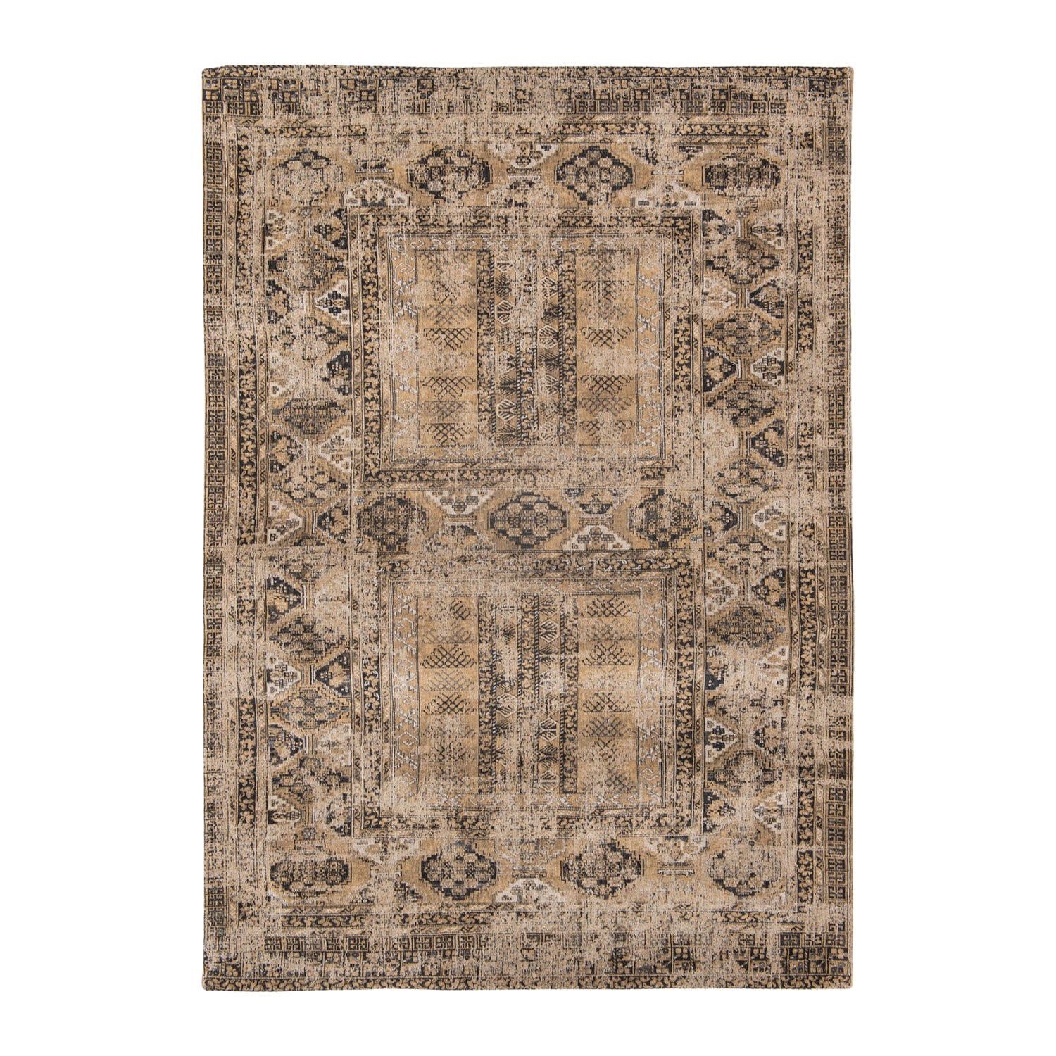 Louis de Poortere Hadschlu Vloerkleed 240 x 340 cm - Agha Old Gold