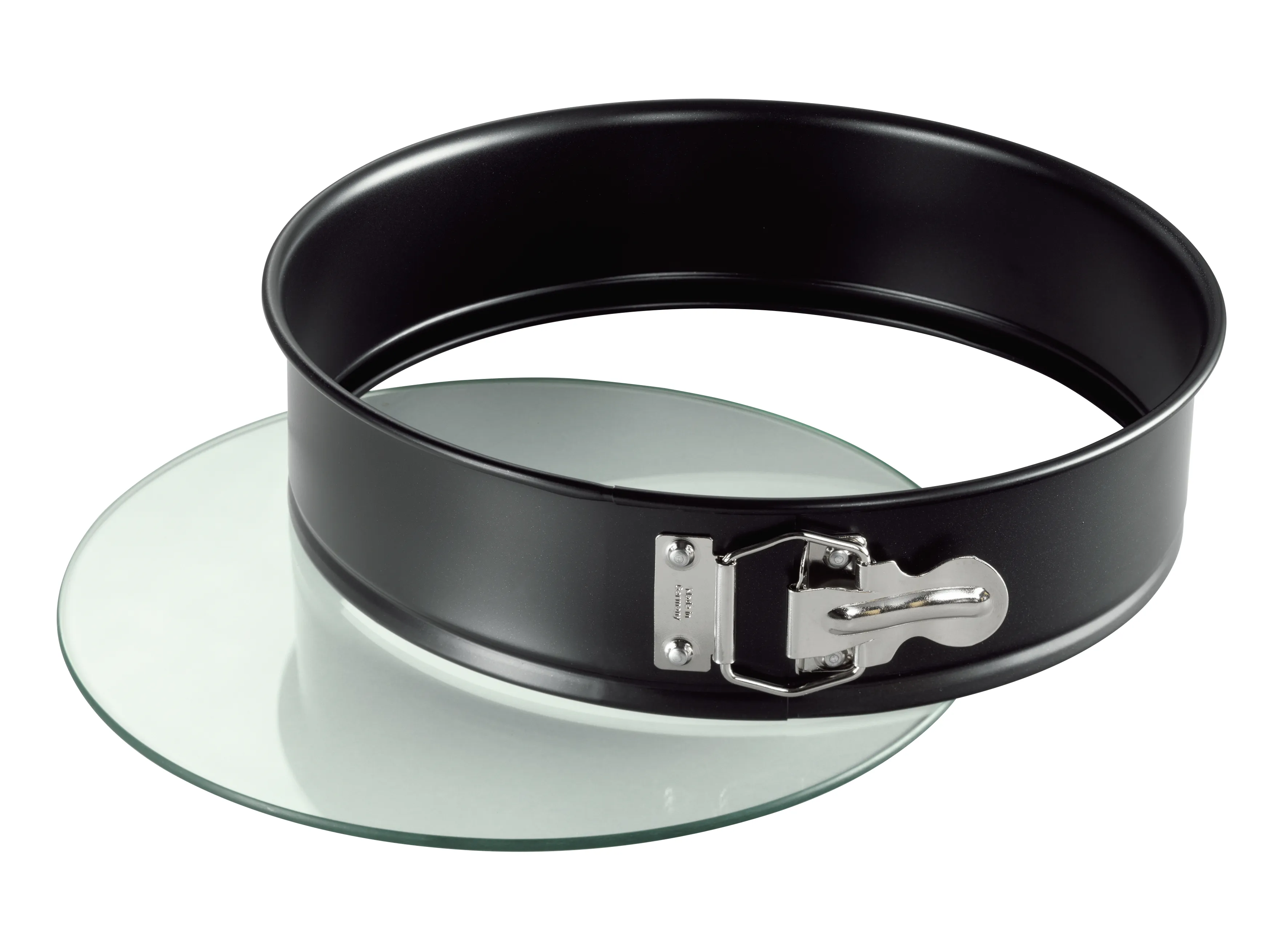 KAISER Inspiration Springform Pan with Removable Glass Base, 28 cm