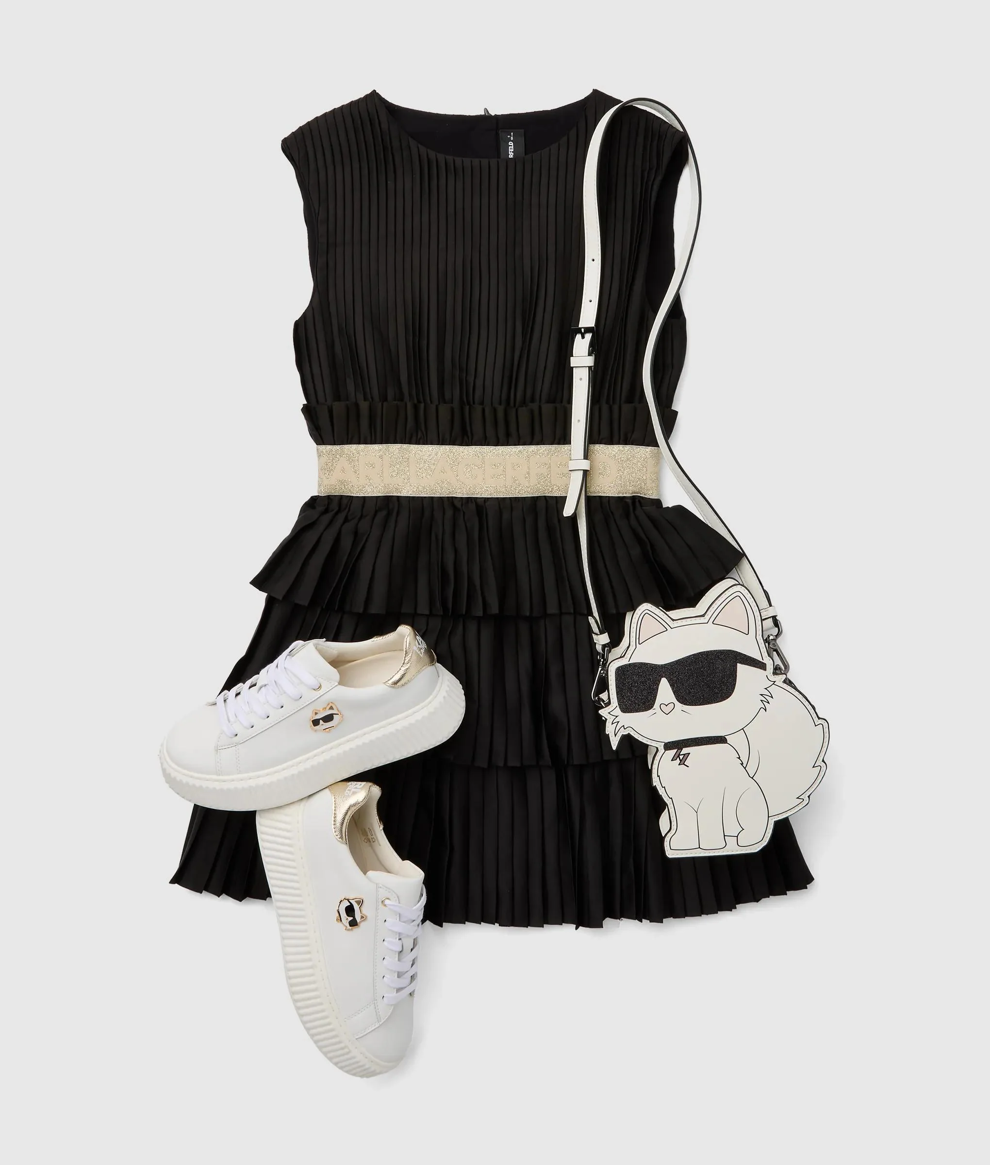 Robe plissée pour fille