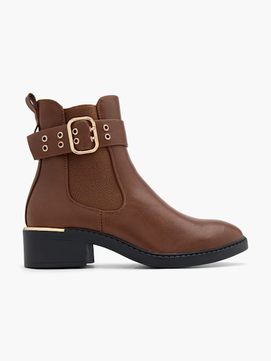 Heeled chelsea boot