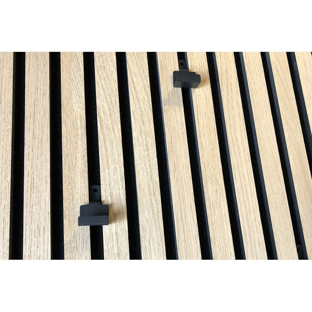 KROK MILLEX FOR AKUSTIKKPANEL SVART 2STK