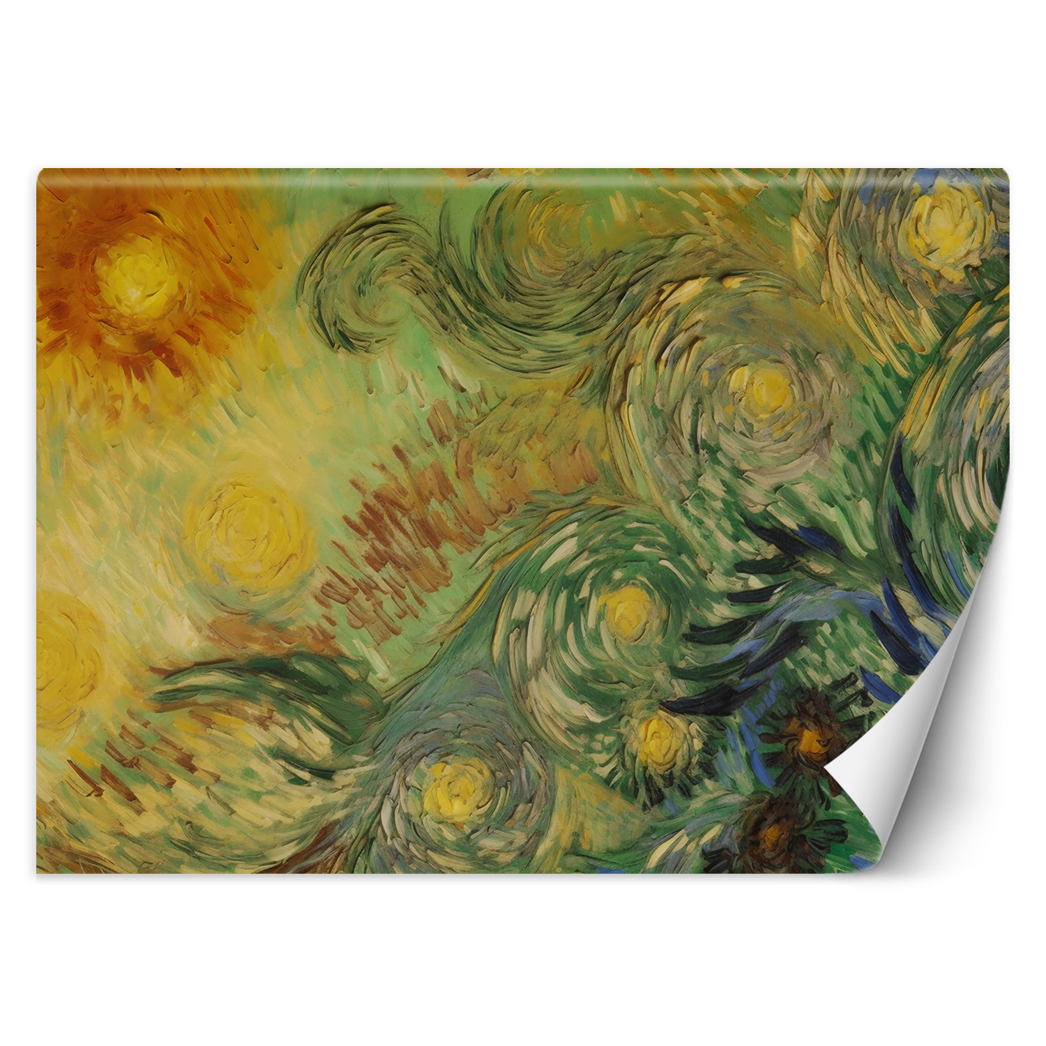Feeby Fototapeta, Słoneczniki abstrakcja - V. van Gogh 150x105