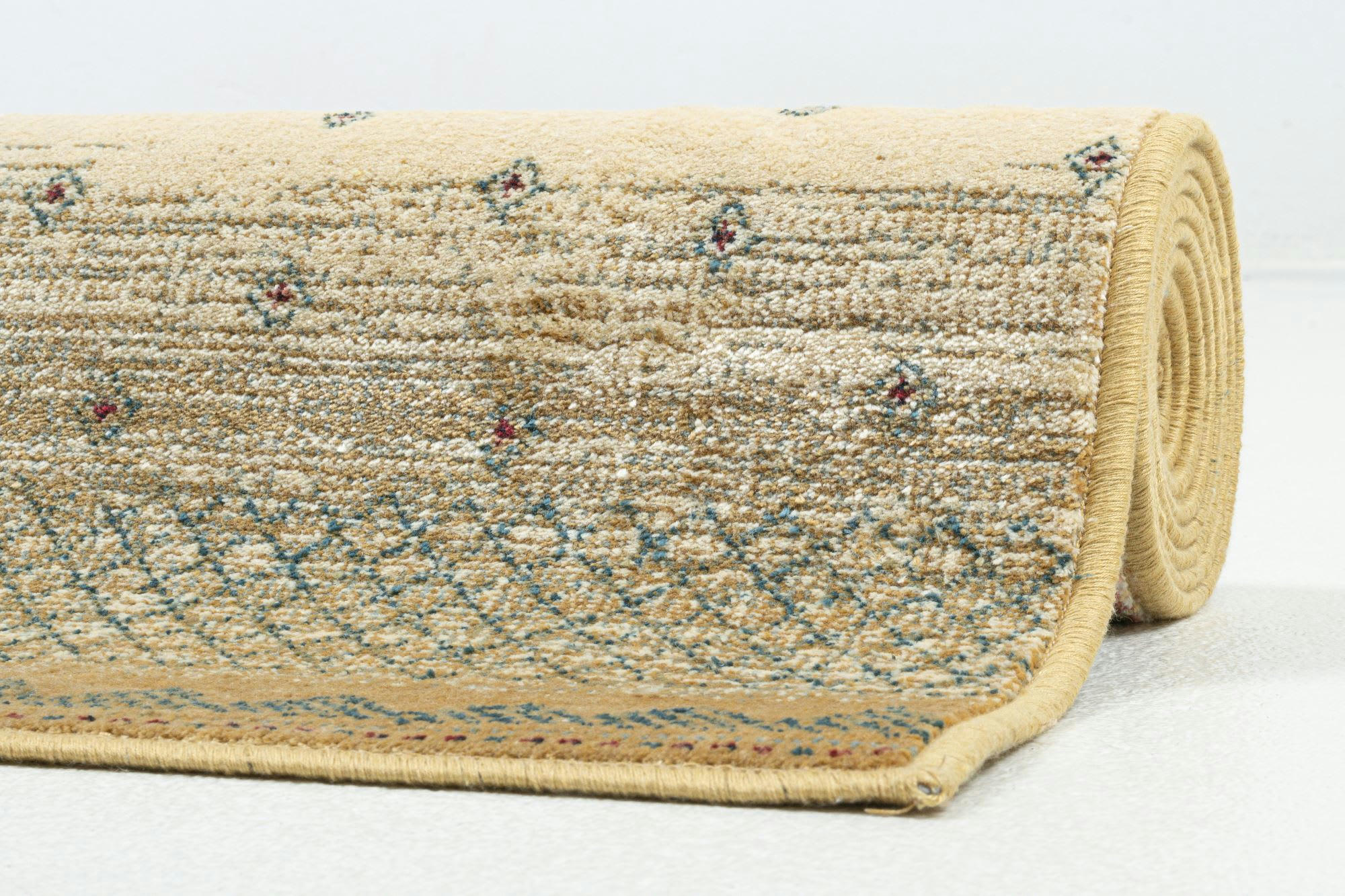 CHERINA - Tapis tissé à la machine en viscose - beige 160x230 cm