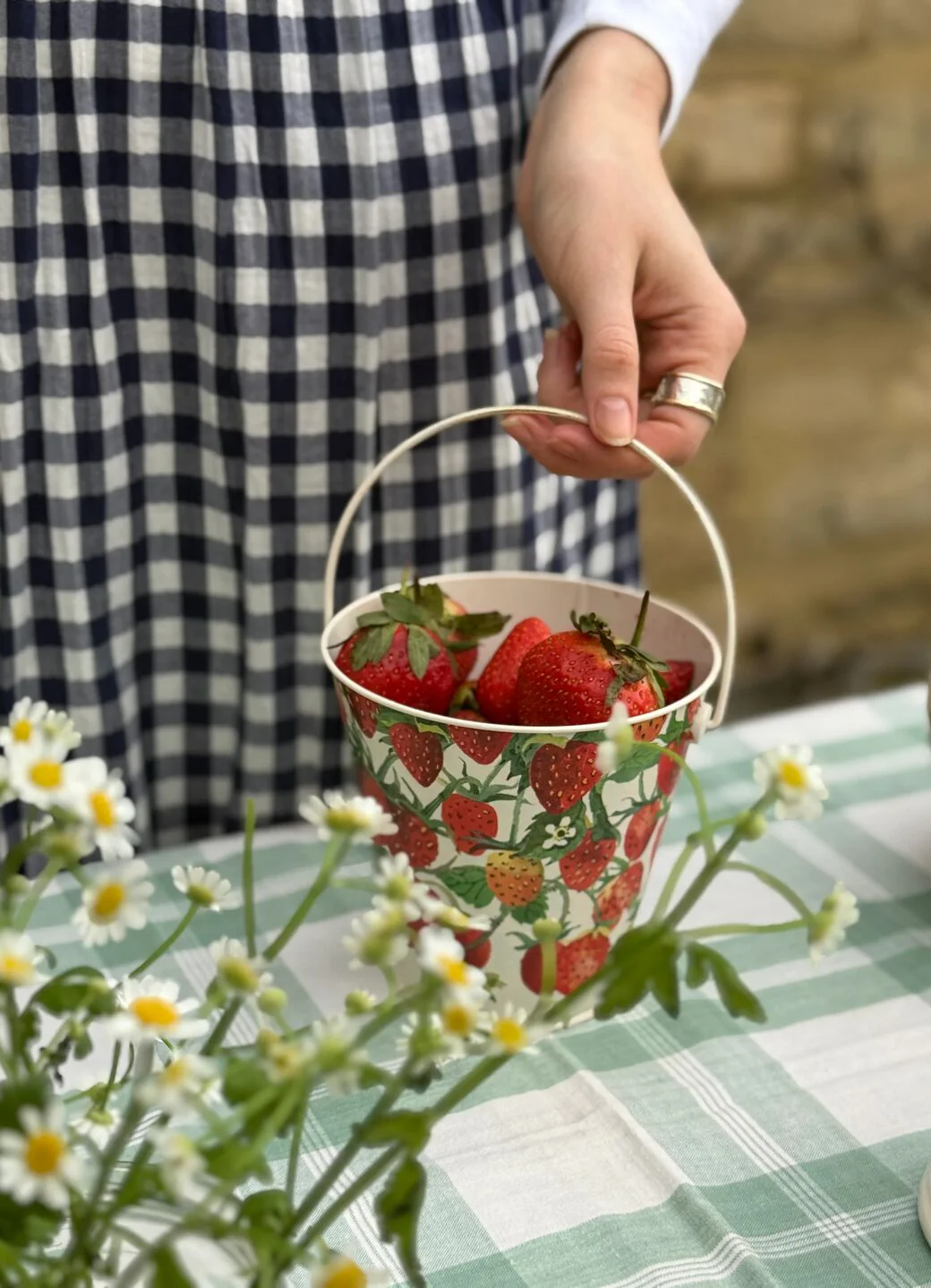 Strawberry Foraging Bucket