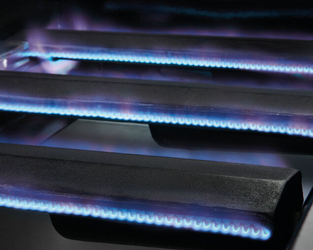 BeefEater 1200 Series - 4 Burner Black Enamel BBQ With Side Burner