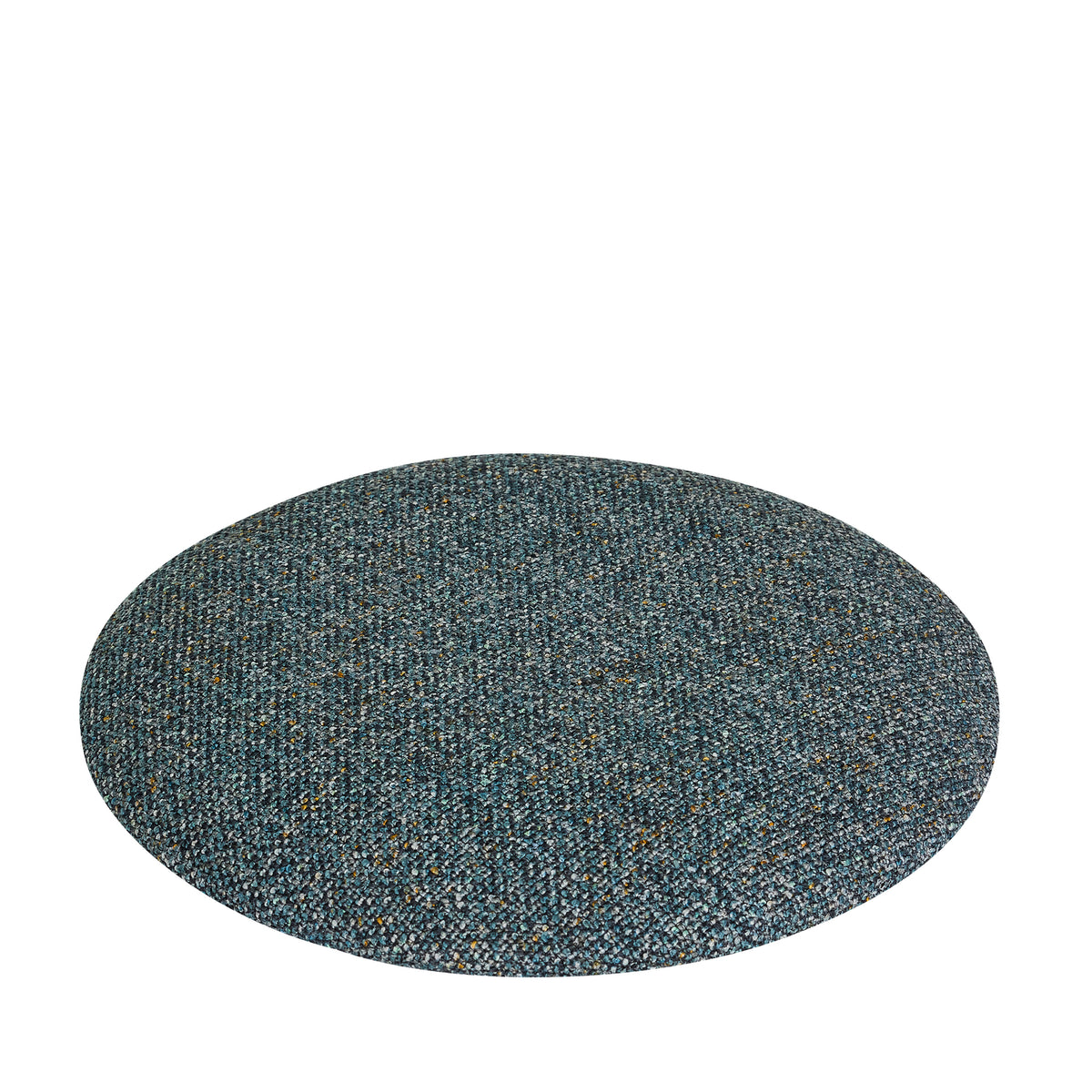 Hübsch zitkussen Muted - polyester - ø38xh4cm