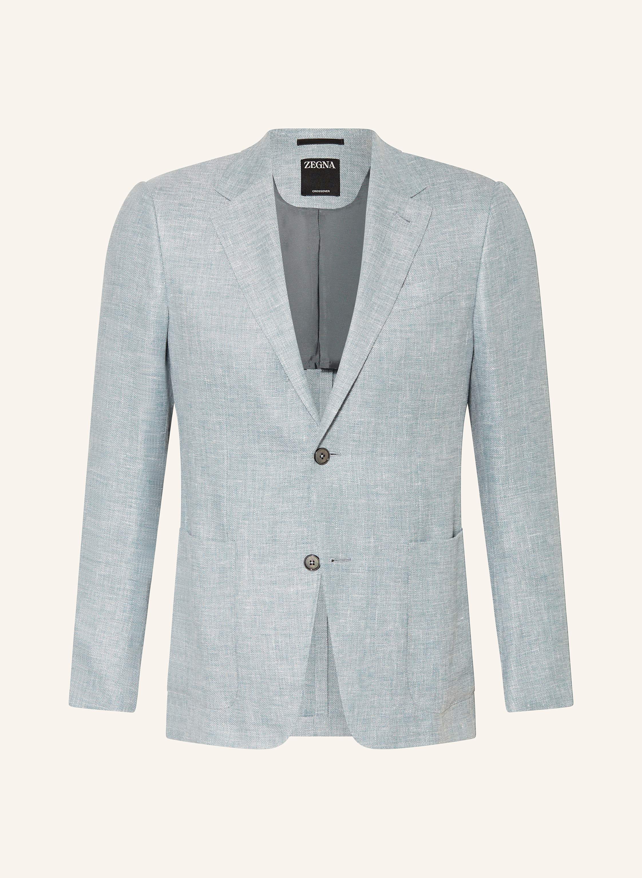 ZEGNA Sakko Slim Fit mit Leinen
