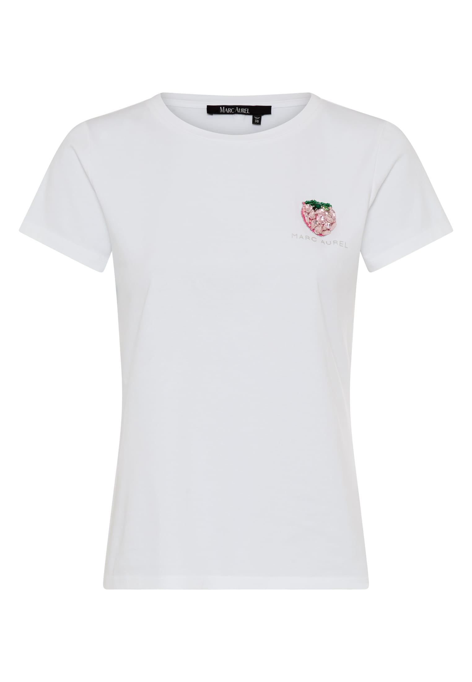 Shirt mit Strasssteinen