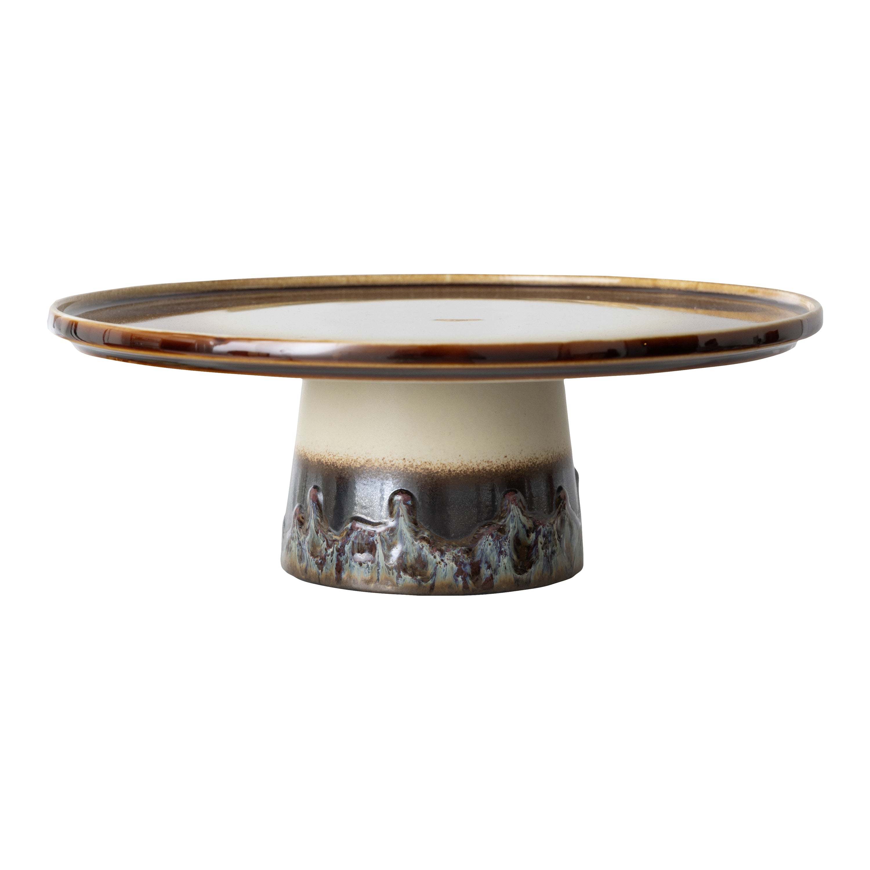 HKliving 70's Ceramics Taartplateau Ø 26 cm - Orbit