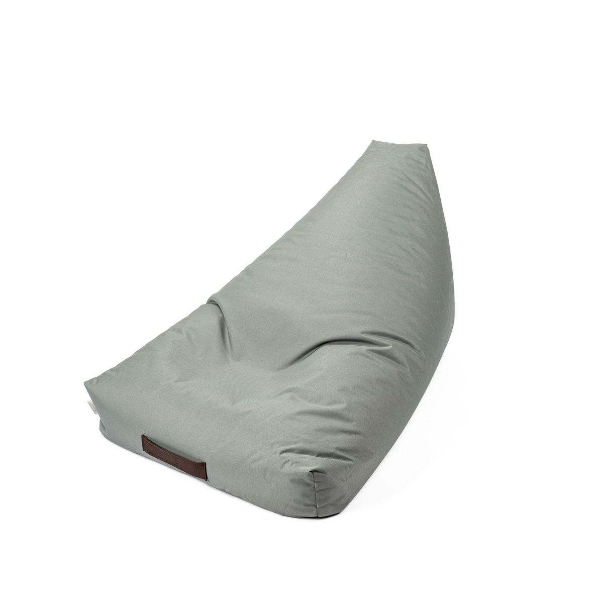 Pufe pirâmide impermeável cinza 100cm