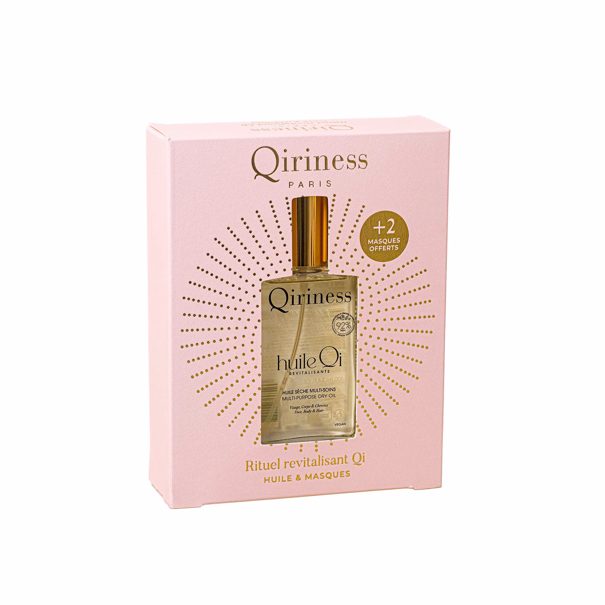 QICoffret rituel corps revitalisant
