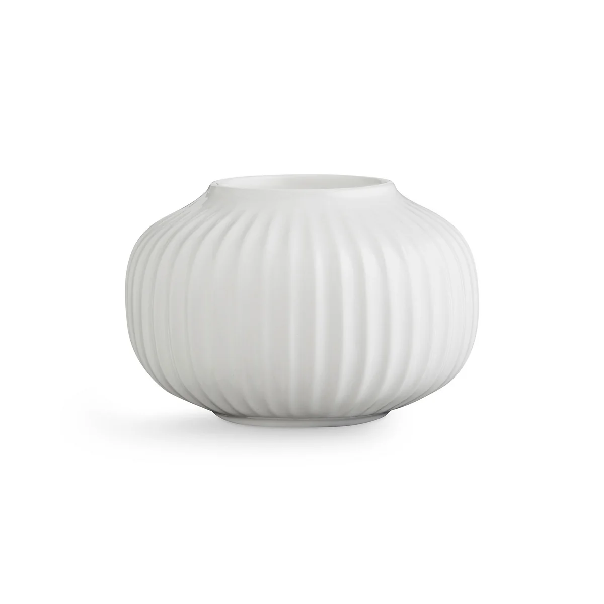 Kähler Design - Hammershøi Teelichthalter H 6,5 cm, weiß