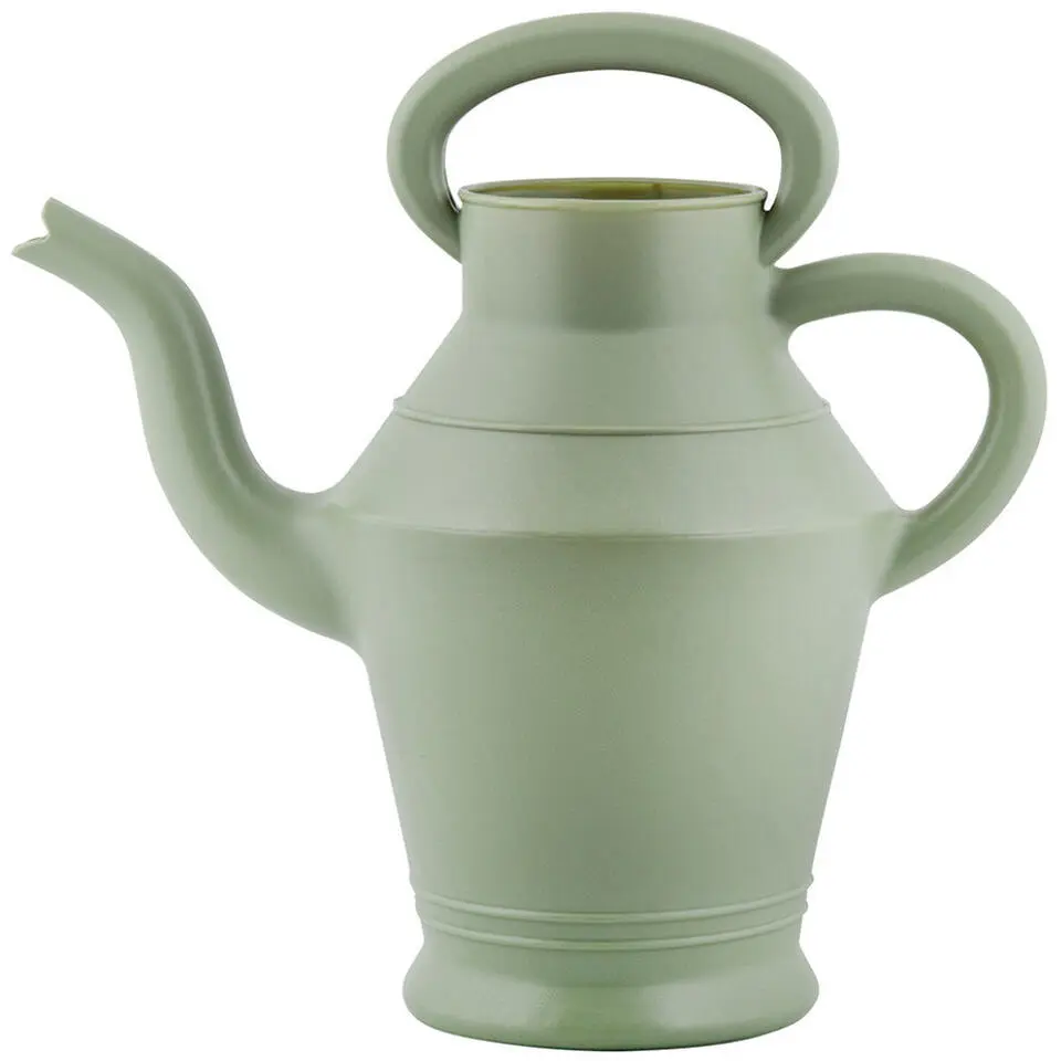 Esschert Design Gieter - groen - kunststof - vintage stijl - 10L