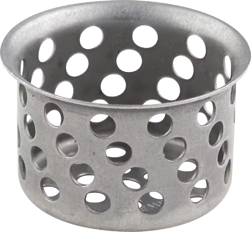 PlumbShop Metal Sink Crumb Cup/Strainer, 1-in