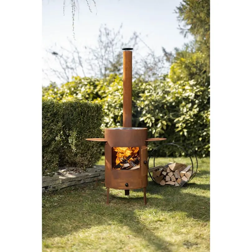Holzkohlegrill Feu du jardin