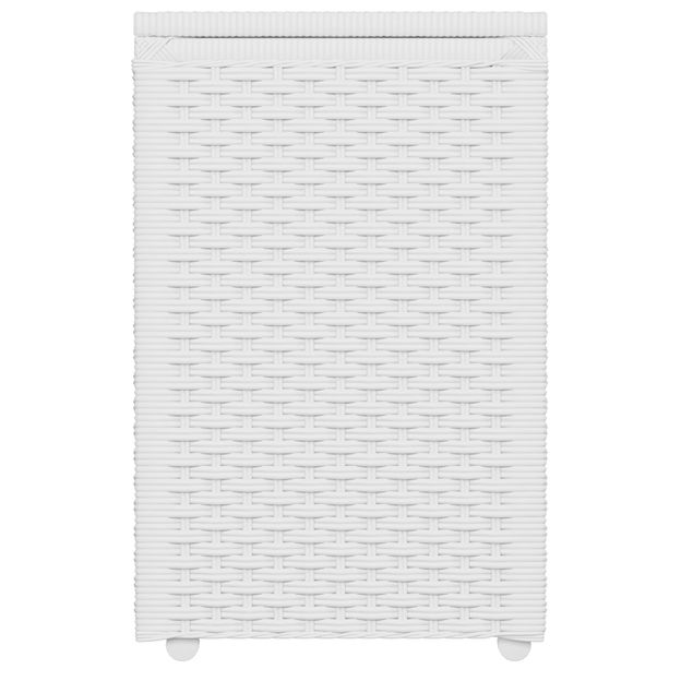CESTO PARA ROUPA COM RODINHAS 35 CM X 35 CM X 57 CM ENREDO