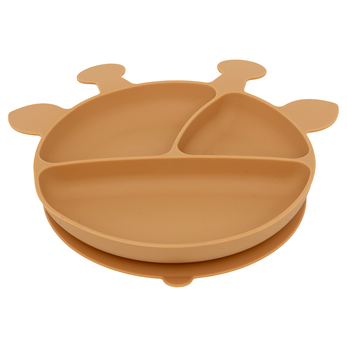 Kids meal set "Giraffe" Mustard yellow, 20x20 cm