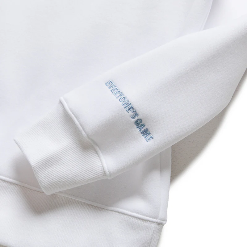 Eastside Golf Luxe Fleece Crew - Bright White