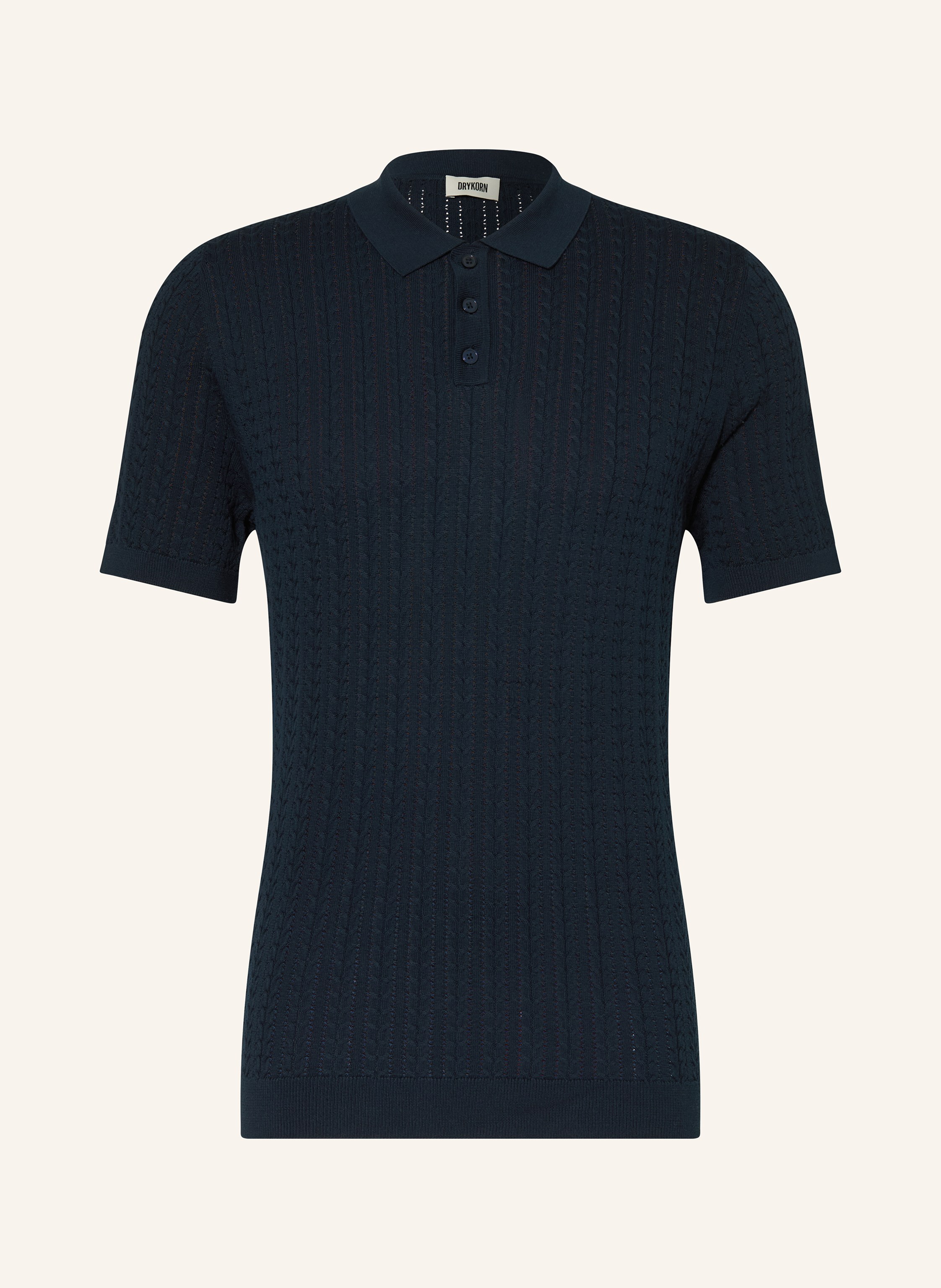 DRYKORN Strick-Poloshirt TRITON Regular Fit