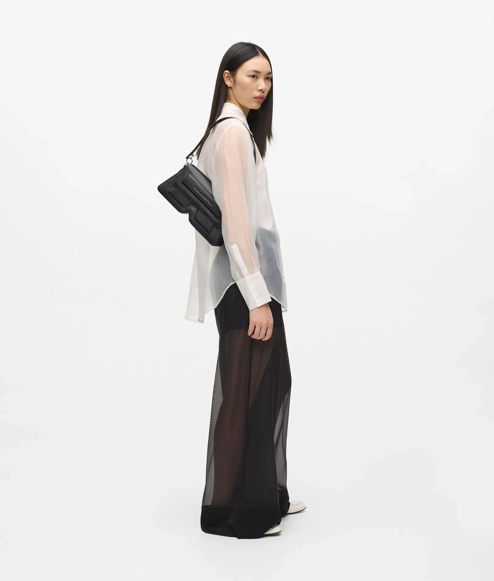 Sac porté épaule en cuir Ikon K