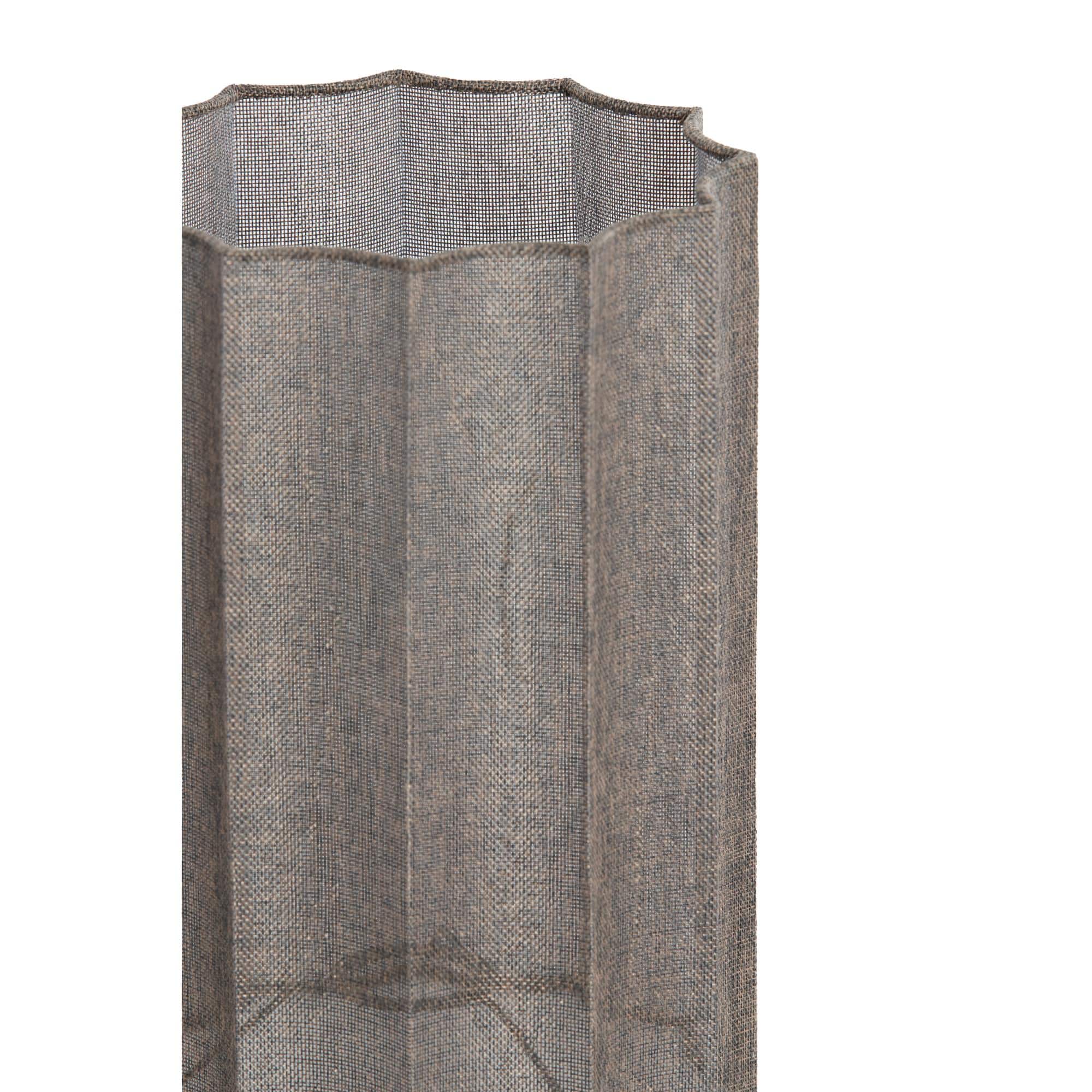 Light & Living Cilinder lampenkap Disli - Donkerbruin - Ø18cm