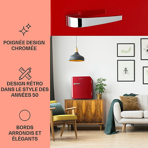 Mini Frigo et Congélateur de Chambre 32L - Silencieux et Compact - Etagères Réglables