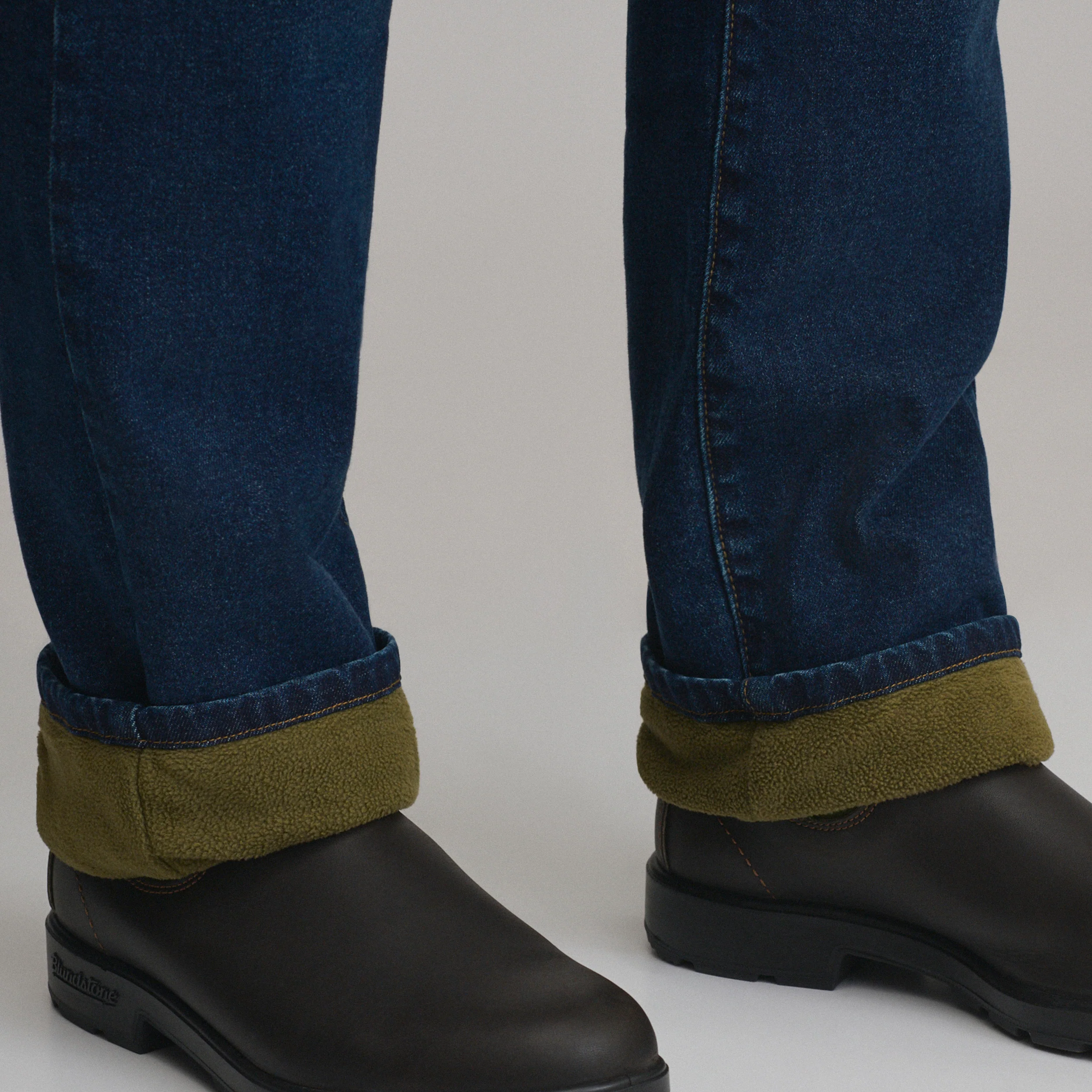 Men's Eddie's Flex Fleece Lined Jean - Straight