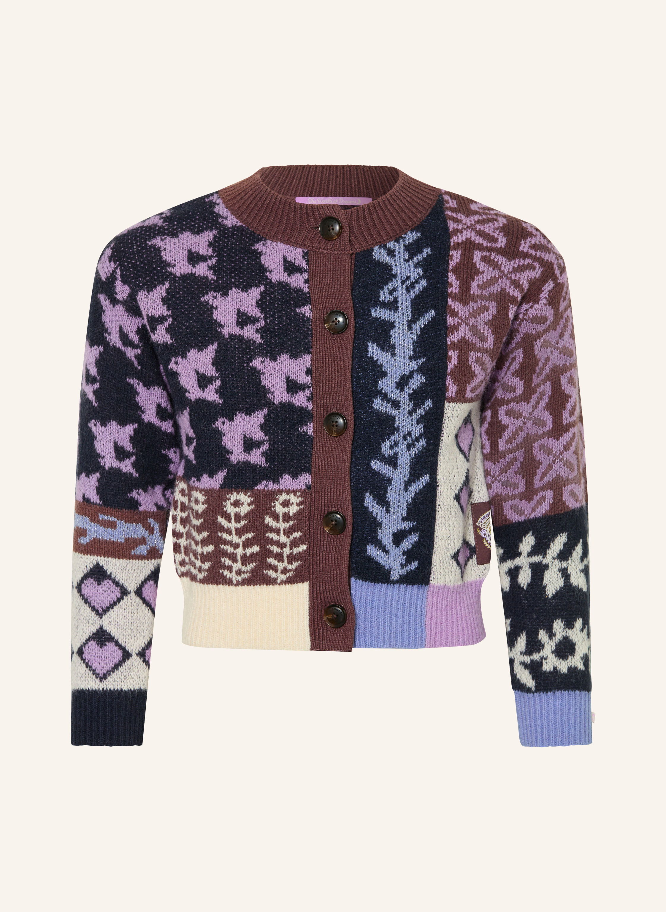 SCOTCH & SODA Strickjacke mit Glitzergarn