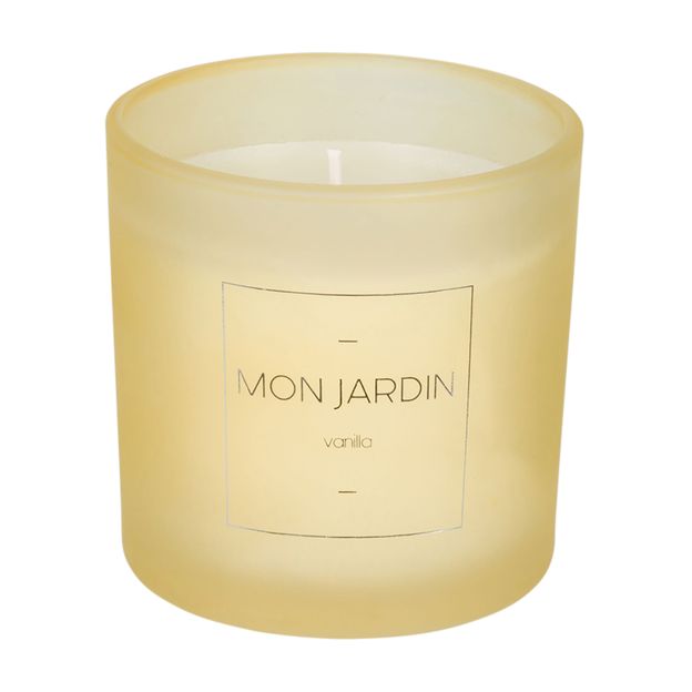 VELA PERFUMADA POTE VANILLA MON JARDIN