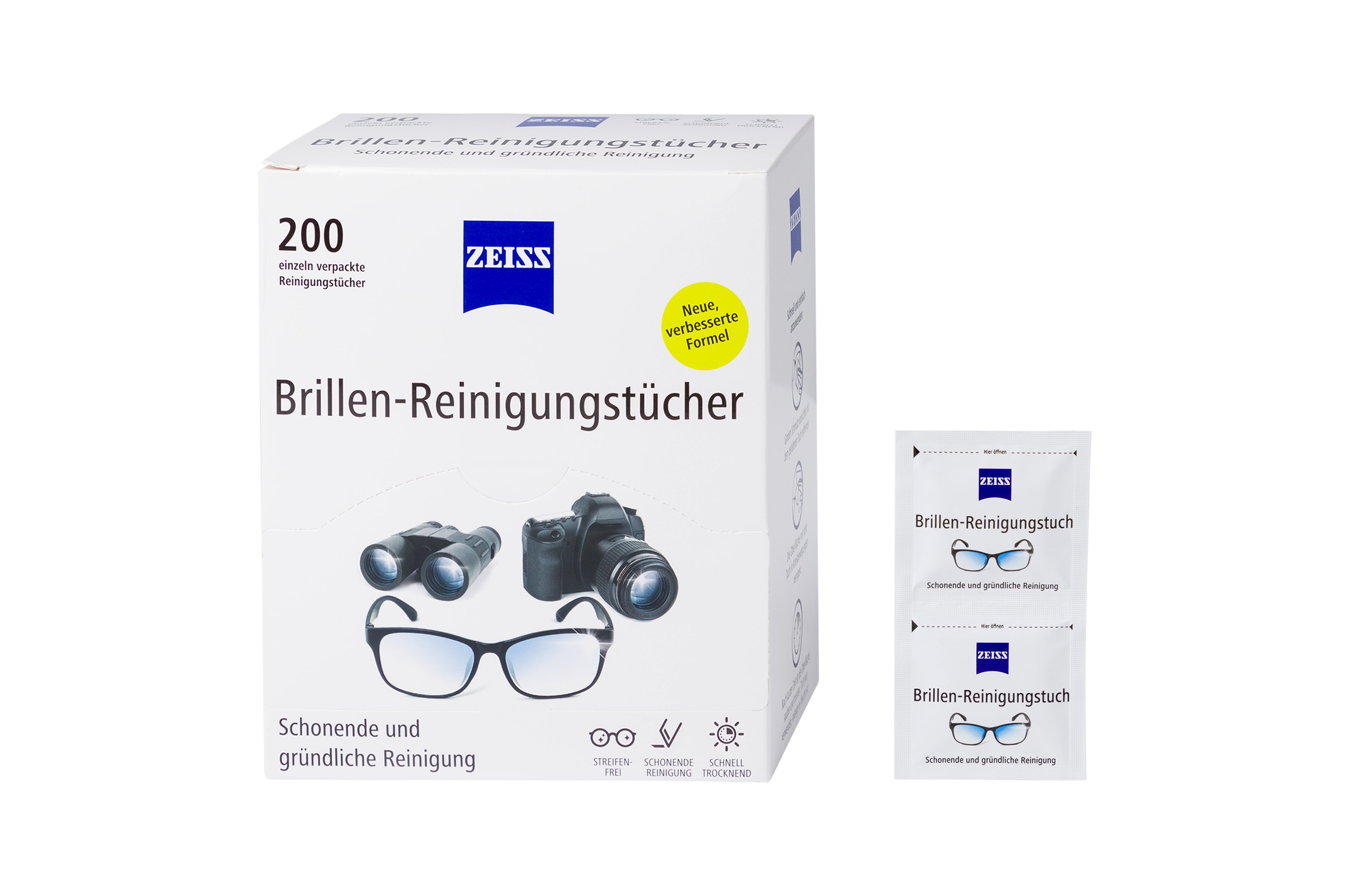 Zeiss Brillen-Reinigungstücher 200er
