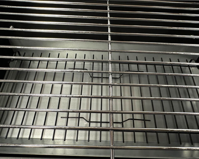 Billabong Portable Charcoal Spit Grill with Dual Power Option - 240V or 2 x 1.5V D Size Battery Operated (Batteries Not Included)