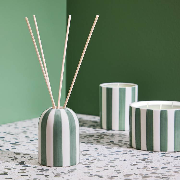 Habitat 150ml Ceramic Reed Diffuser-Spiced Bergamot & Ginger