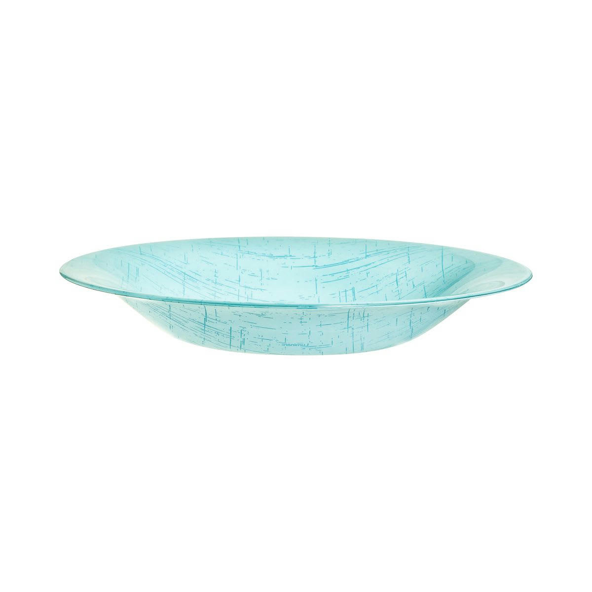 POPPY - Assiette creuse turquoise 21.5 cm