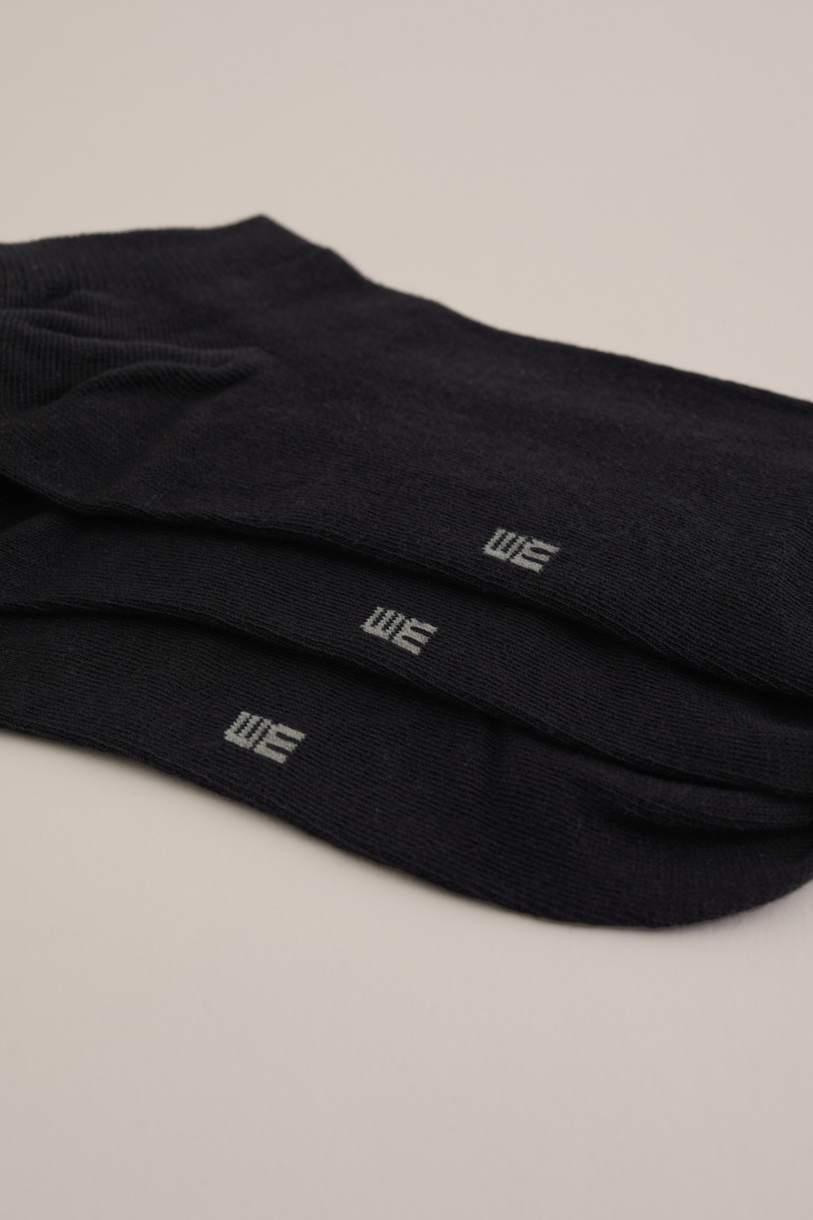 Heren sneakersokken, 3-pack