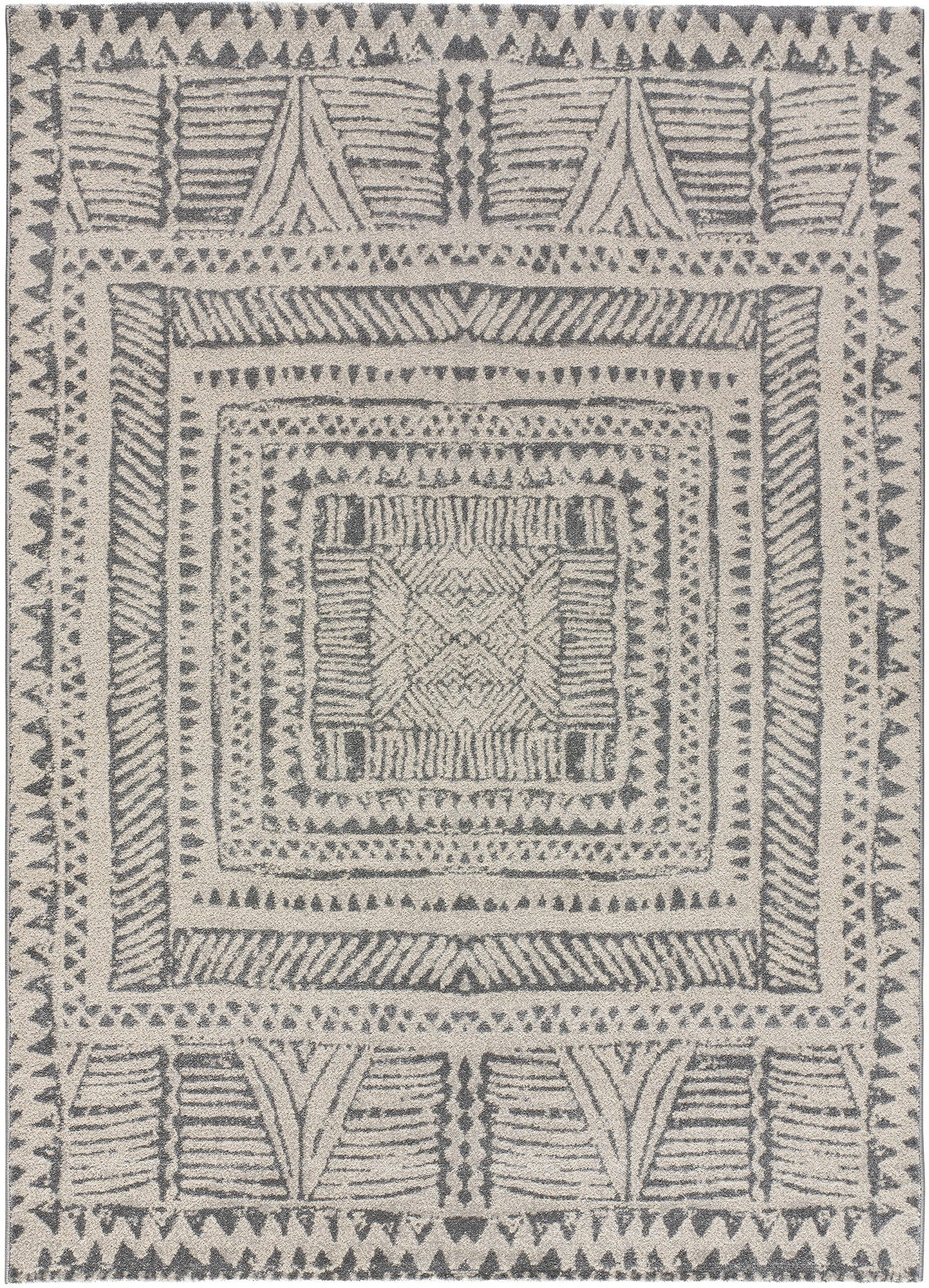 SUNSET - Tapis de style vintage en gris, 160x230 cm