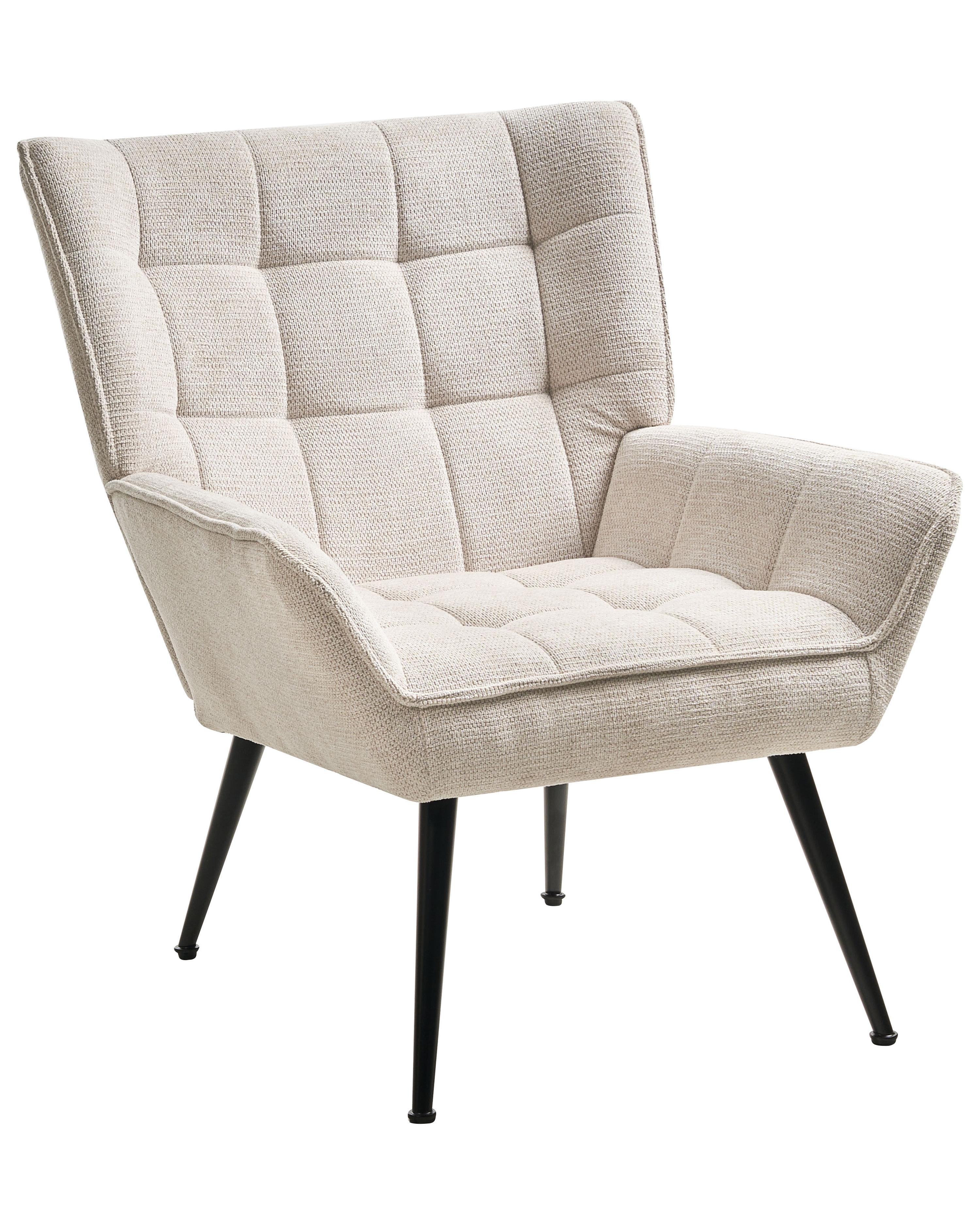 Armchair BELLINGMO Fabric Light Beige