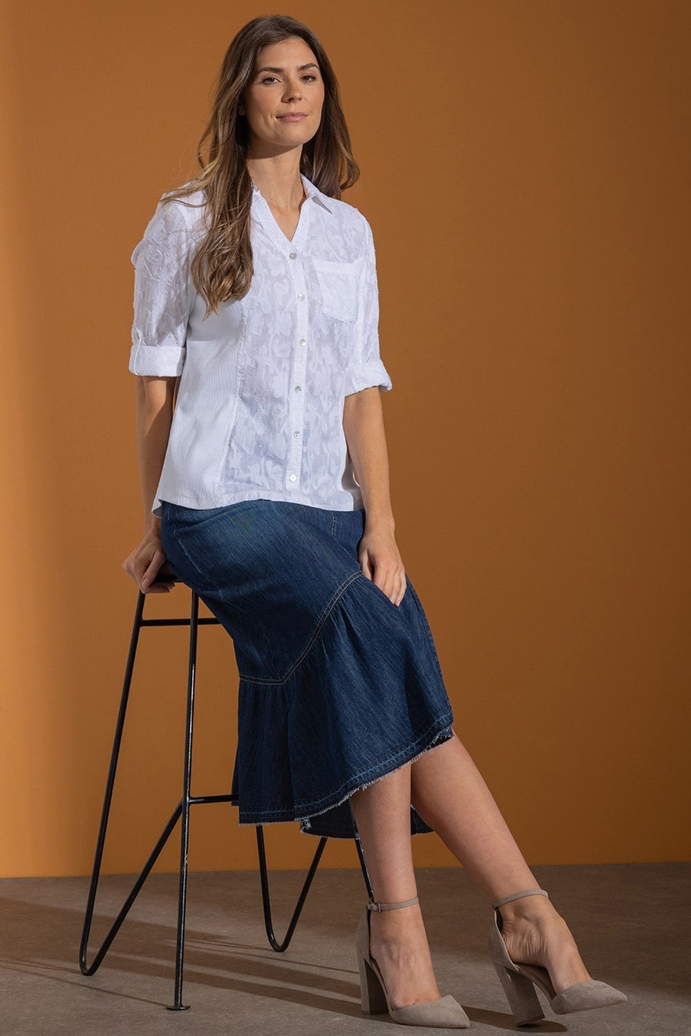 Klass. Fitted Cotton Shirt