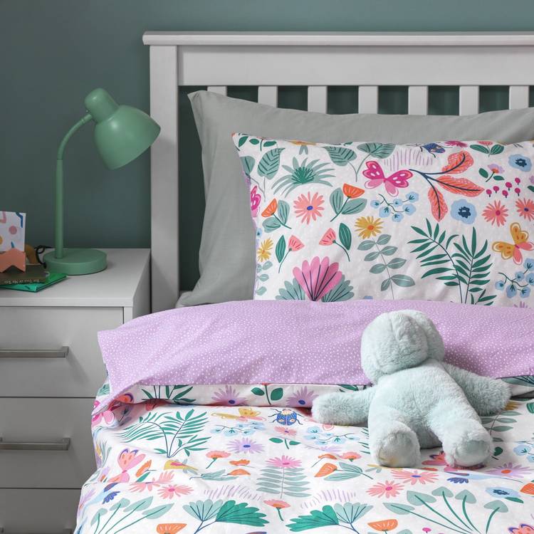 Habitat Kids Enchanted Symmetry Floral Bedding Set - Toddler