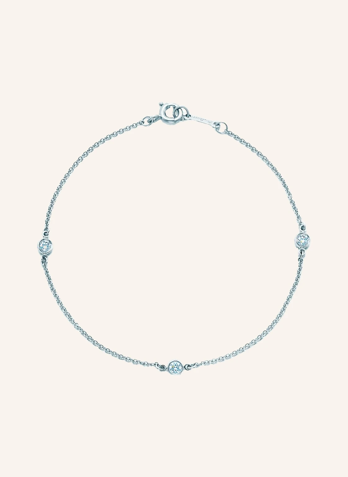 TIFFANY & Co. Armreif ELSA PERETTI® DIAMONDS BY THE YARD® aus Platin