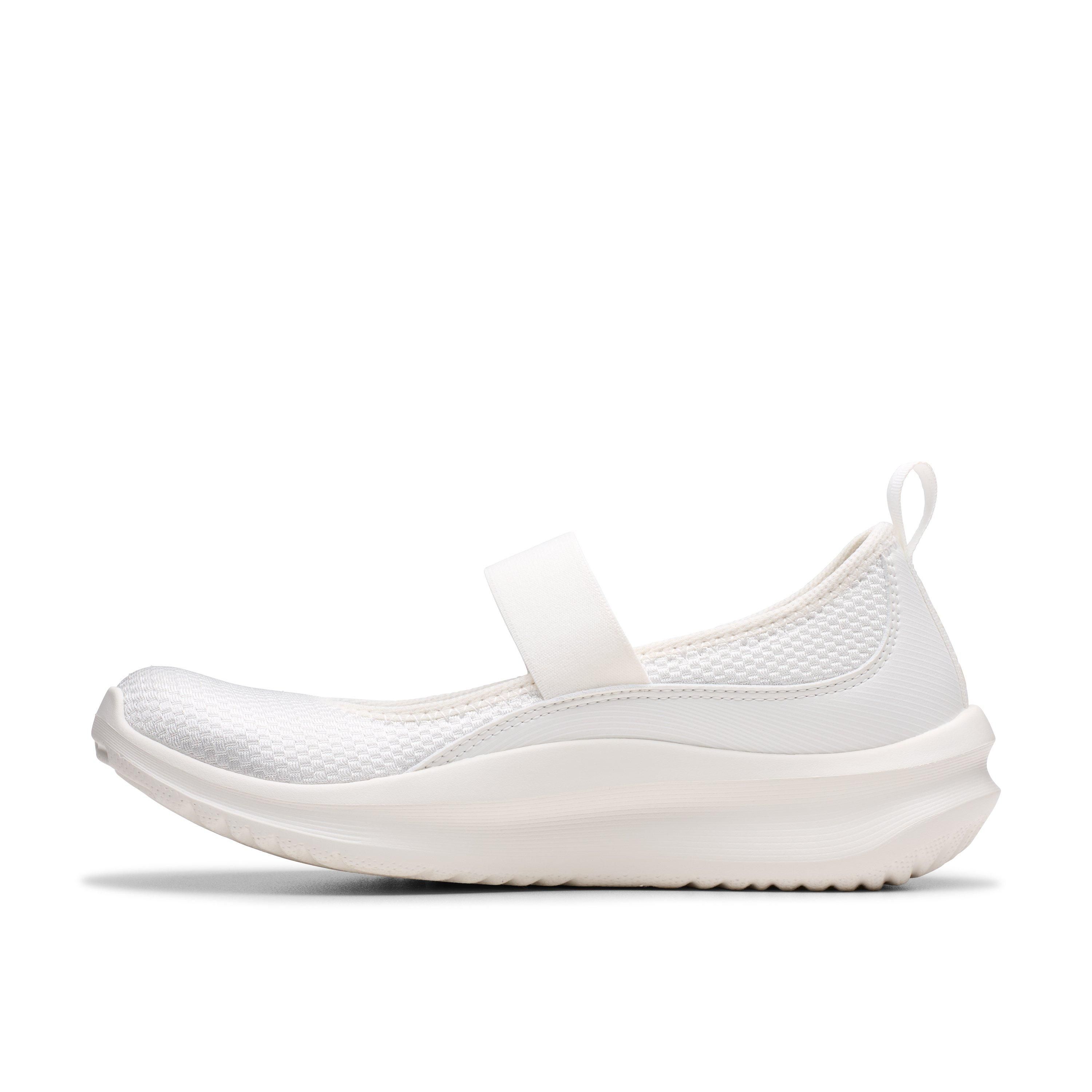 Clarks Solevana Jane White Mary Jane